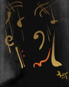 'The Musician' Original Art
