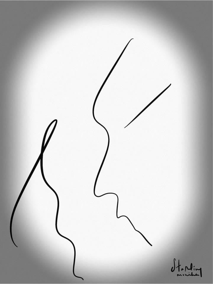 'Courage' Original Art